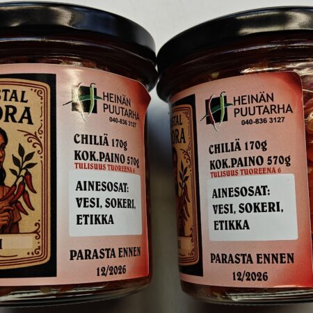 Aji Cristal Aurora Chilisäilyke (Aji Cristal Aurora Chili konserverad)